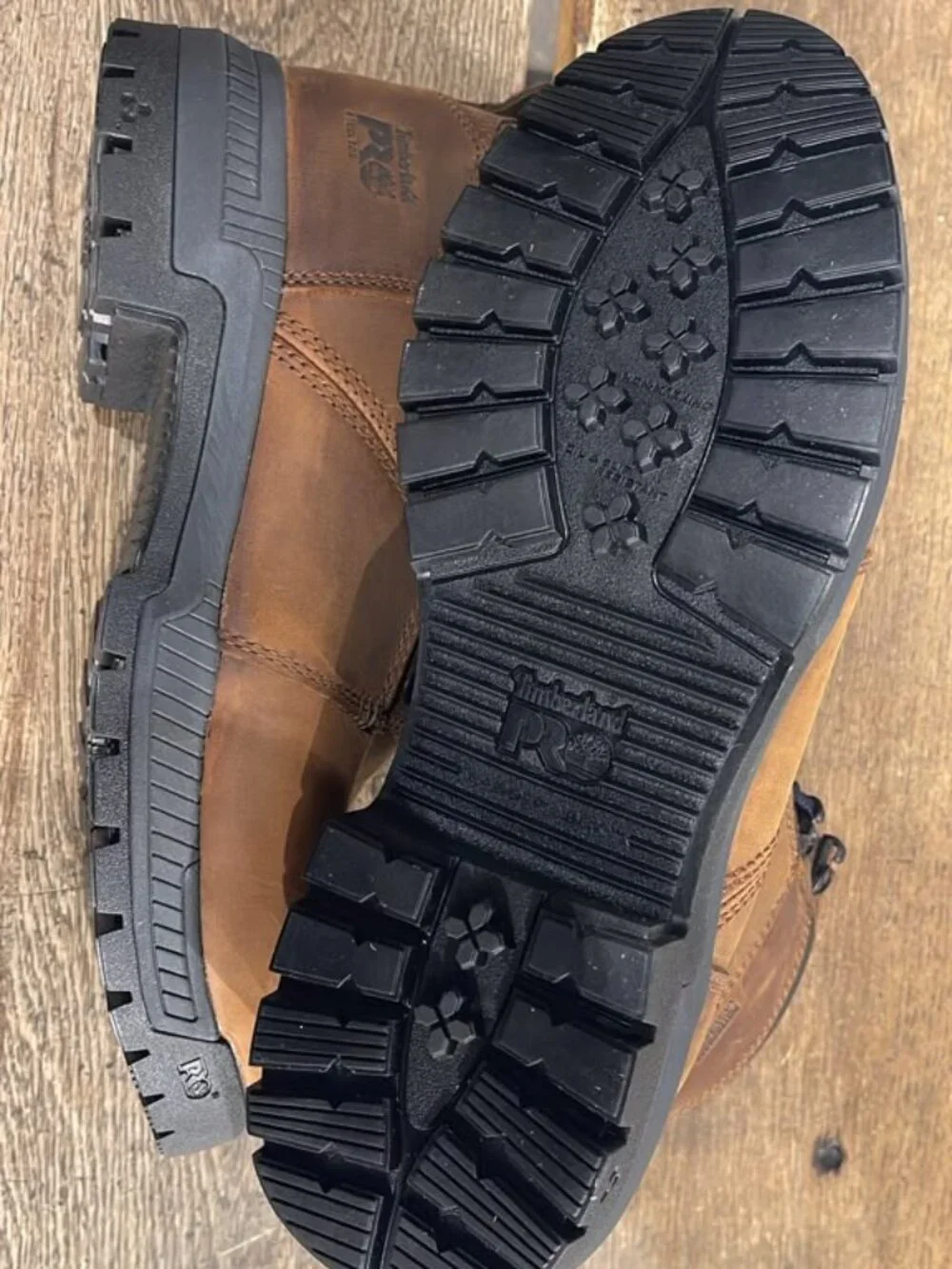 TIMBERLAND PRO MEN'S  6'' MONTAUK SAFETY TOE MD BROWN  A63MB-EM4 ALL SIZES